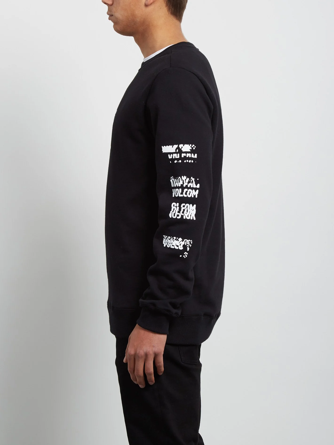 Sweatshirt Supply Stone Crew - Black - Image 3