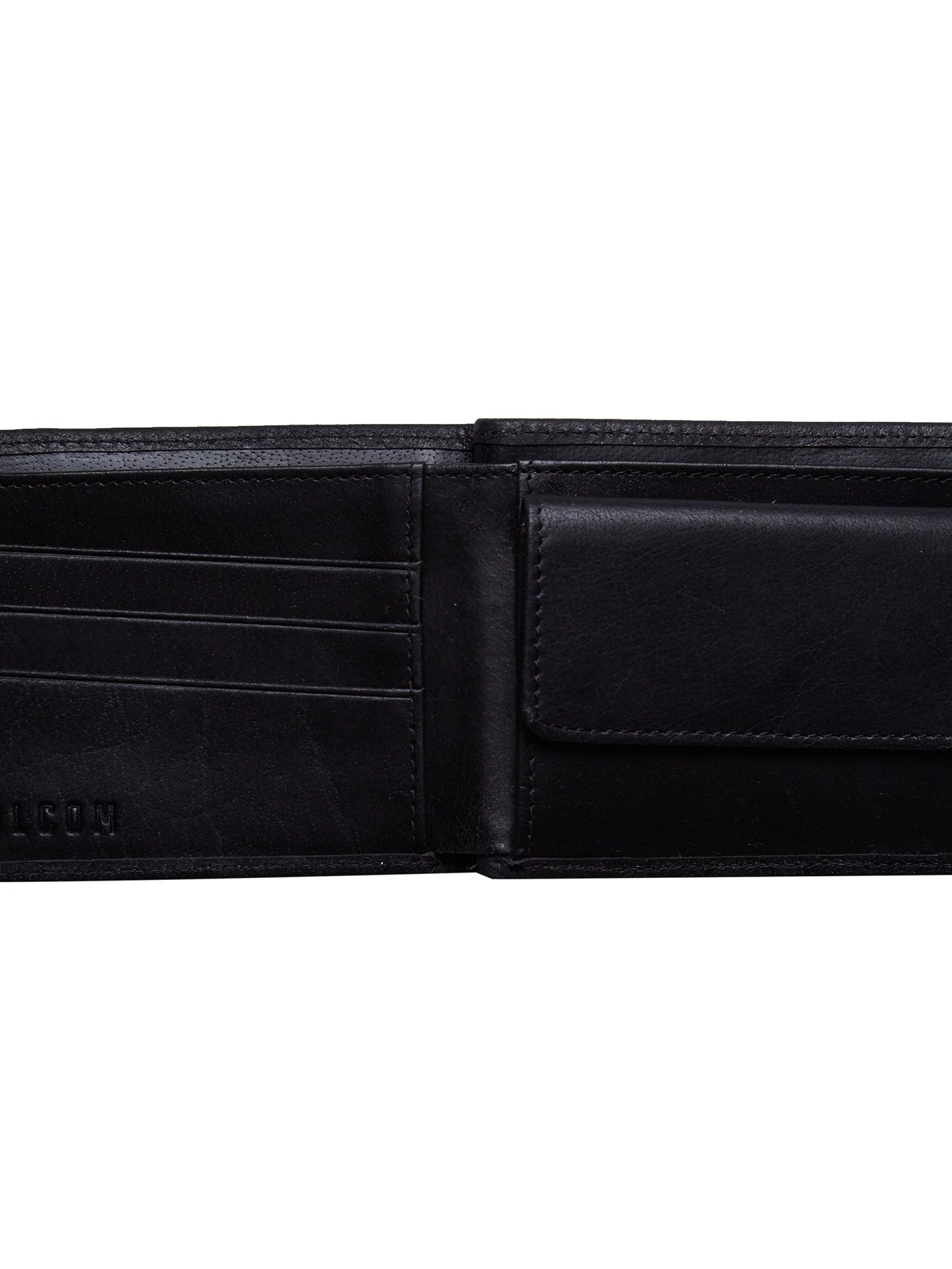 Porte-feuille en cuir Volcom - Black - Image 3